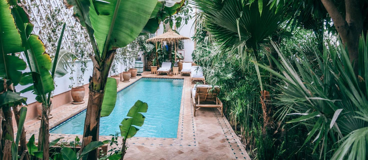 Urlaub im eigenen tropischen Bali-Garten