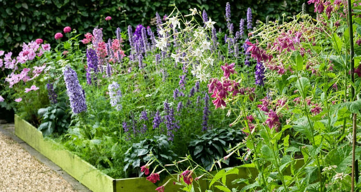 Ein Blumenstrauß aus Ihrem eigenen Garten Pflücken