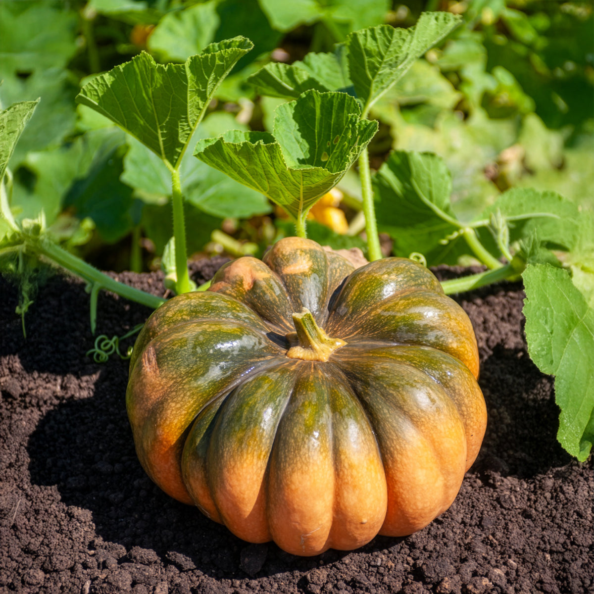 Muskatkürbis Musque de Provence - Cucurbita moschata Musquée de Provence - Bakker