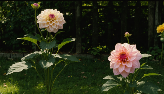 Pflanzen Sie Ihre Dahlien und genießen Sie eine spektakuläre Blüte ohne Aufwand.