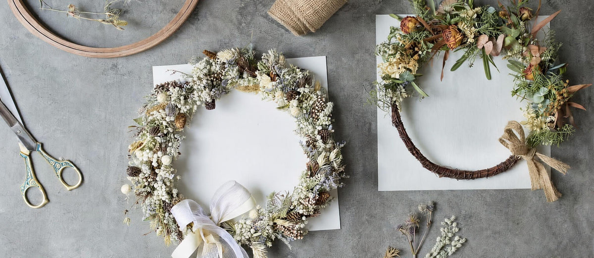 7x kreativ mit Trockenblumen