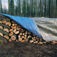 Holz-Abdeckplane leicht -  - Bakker