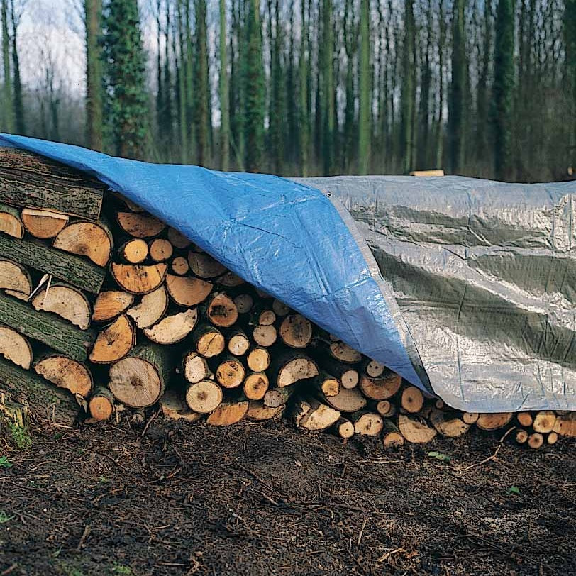Holz-Abdeckplane leicht -  - Bakker