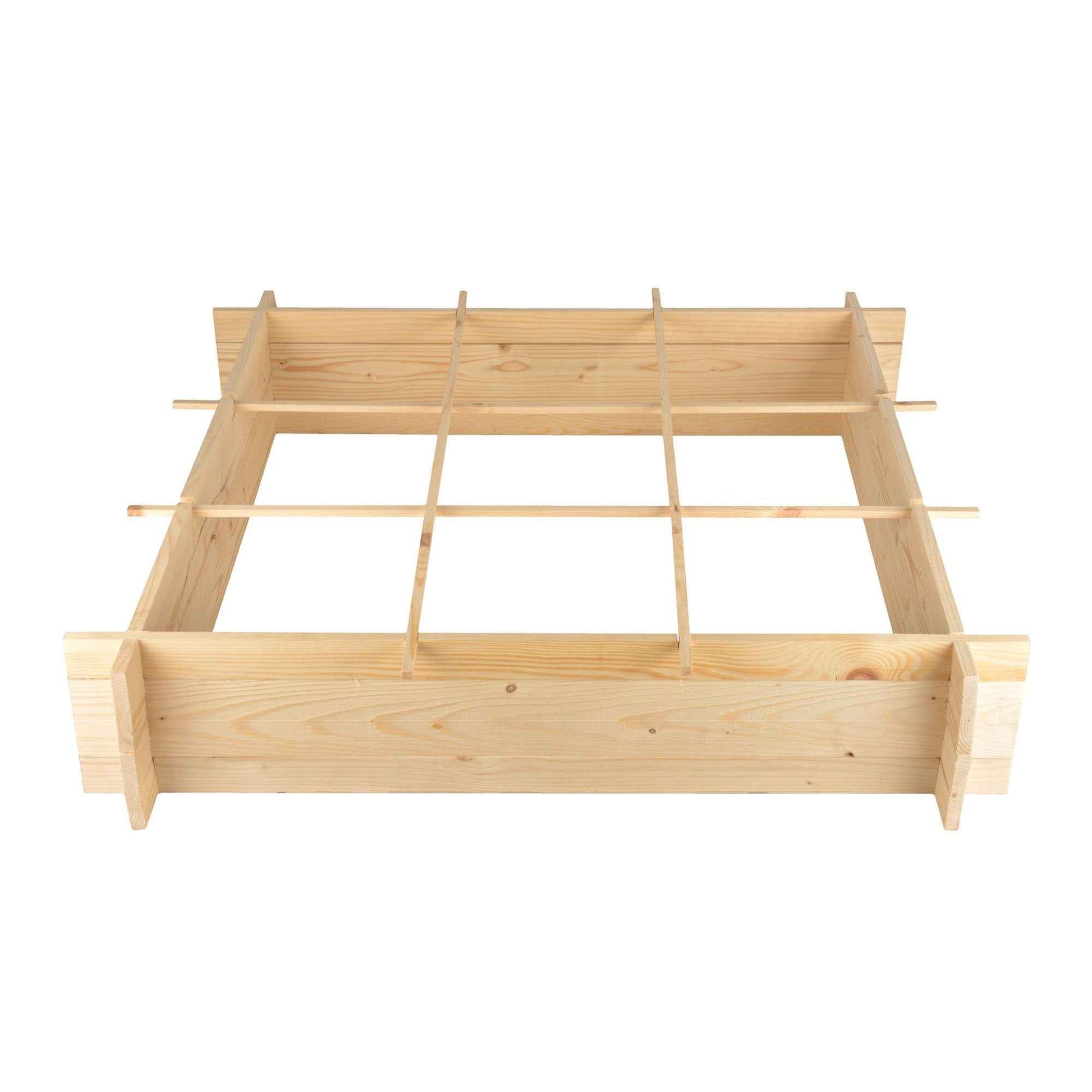Gemüsegartenquadrat aus FSC-Kiefernholz