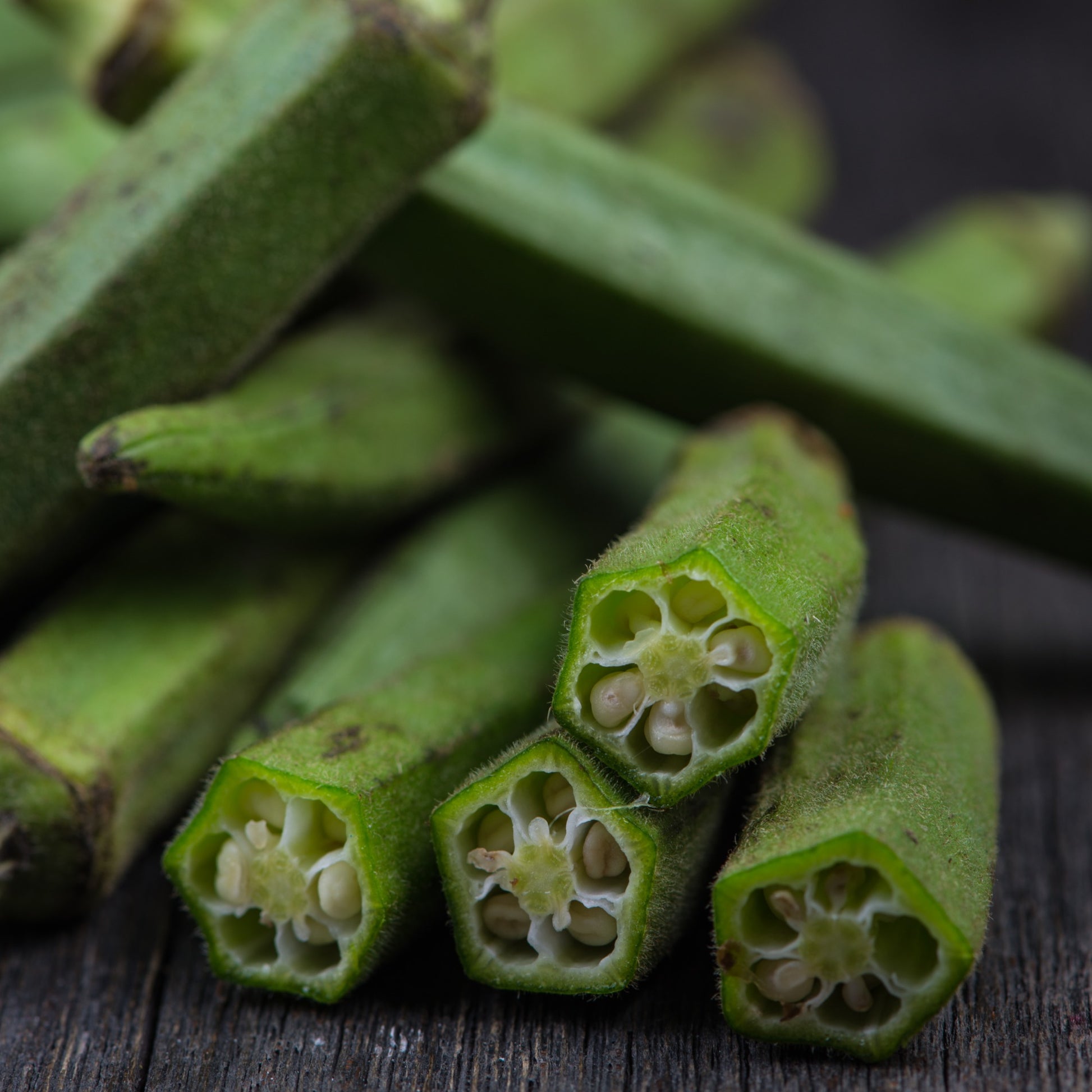 Abelmoschus esculentus - Okra - Samen für den Gemüsegarten