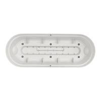 Pflanzgefäße und Blumenkästen - ELHO Pflanzgefäß Vibia Campana Weiß - 