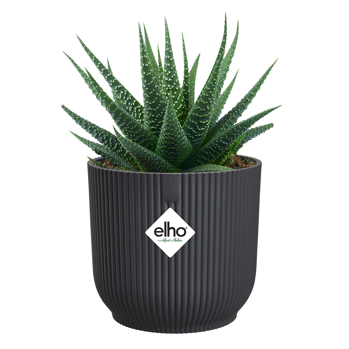 Elho Blumentopf Vibes fold rund anthrazit -  - Bakker