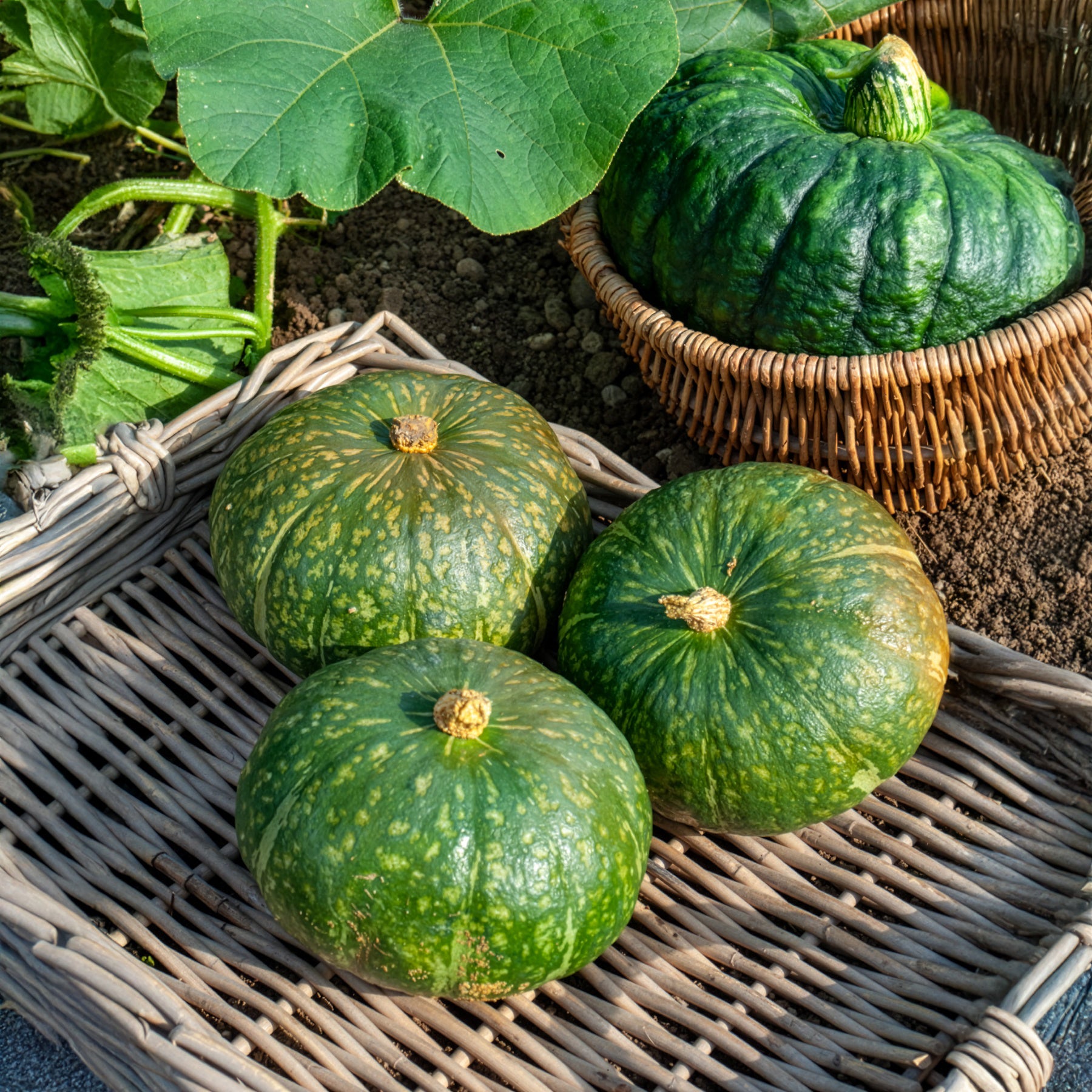 Kürbis Delica Moretti - Cucurbita delicata Delica  Moretti - Bakker