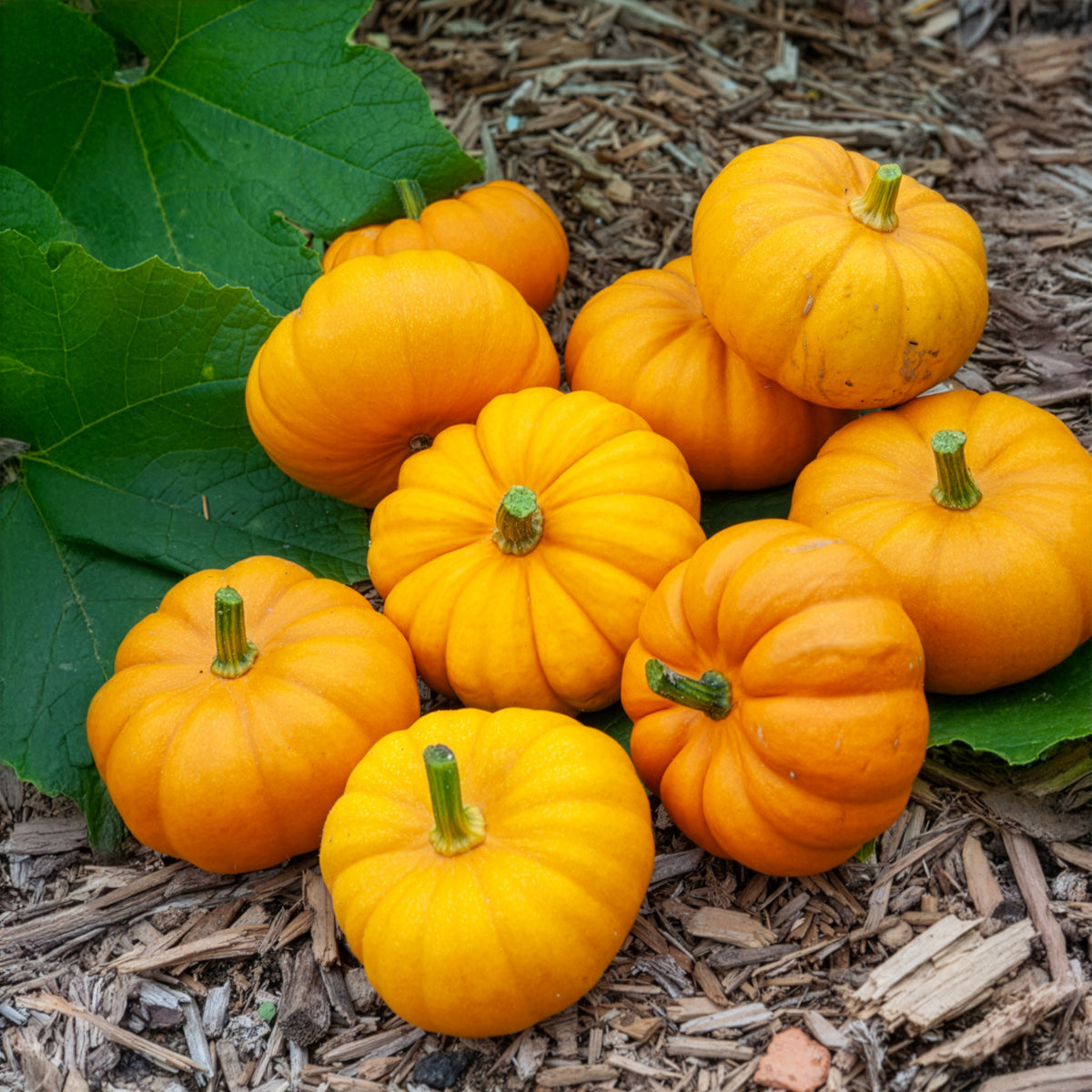 Cucurbita pepo Jack Be Little - Kürbis Jack Be Little - Samen für Kürbisse