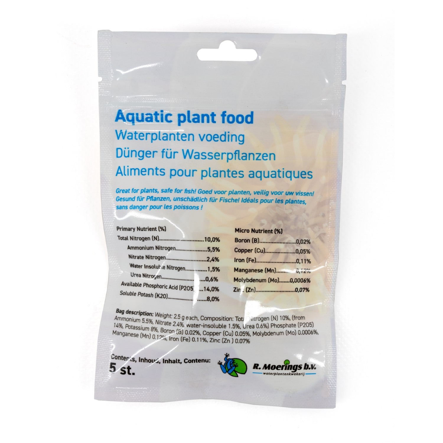 Nährstoffe für Wasserpflanzen - Bakker