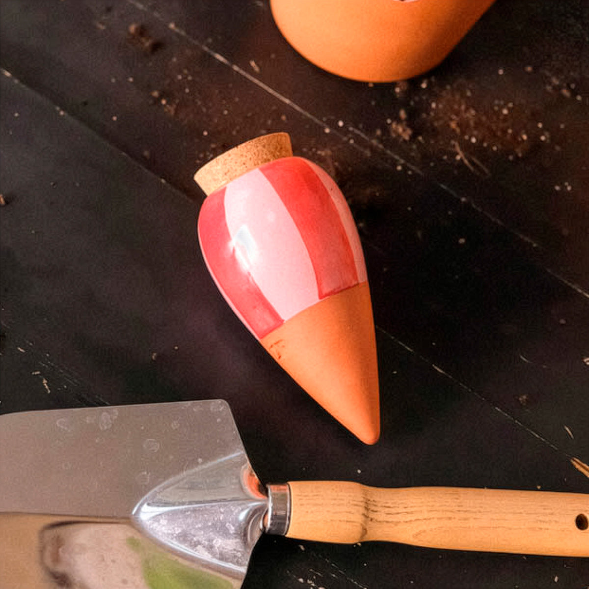 Olla – Rosa und rot gestreift - Bakker