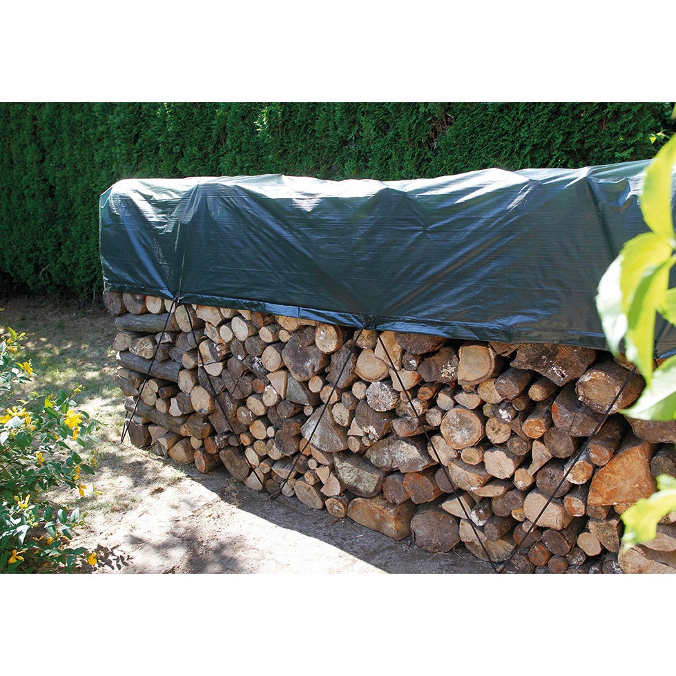 Extra starke Holz-Schutzplane -  - Bakker