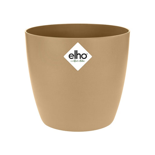Elho Blumentopf Brussels rund cookid braun - Bakker
