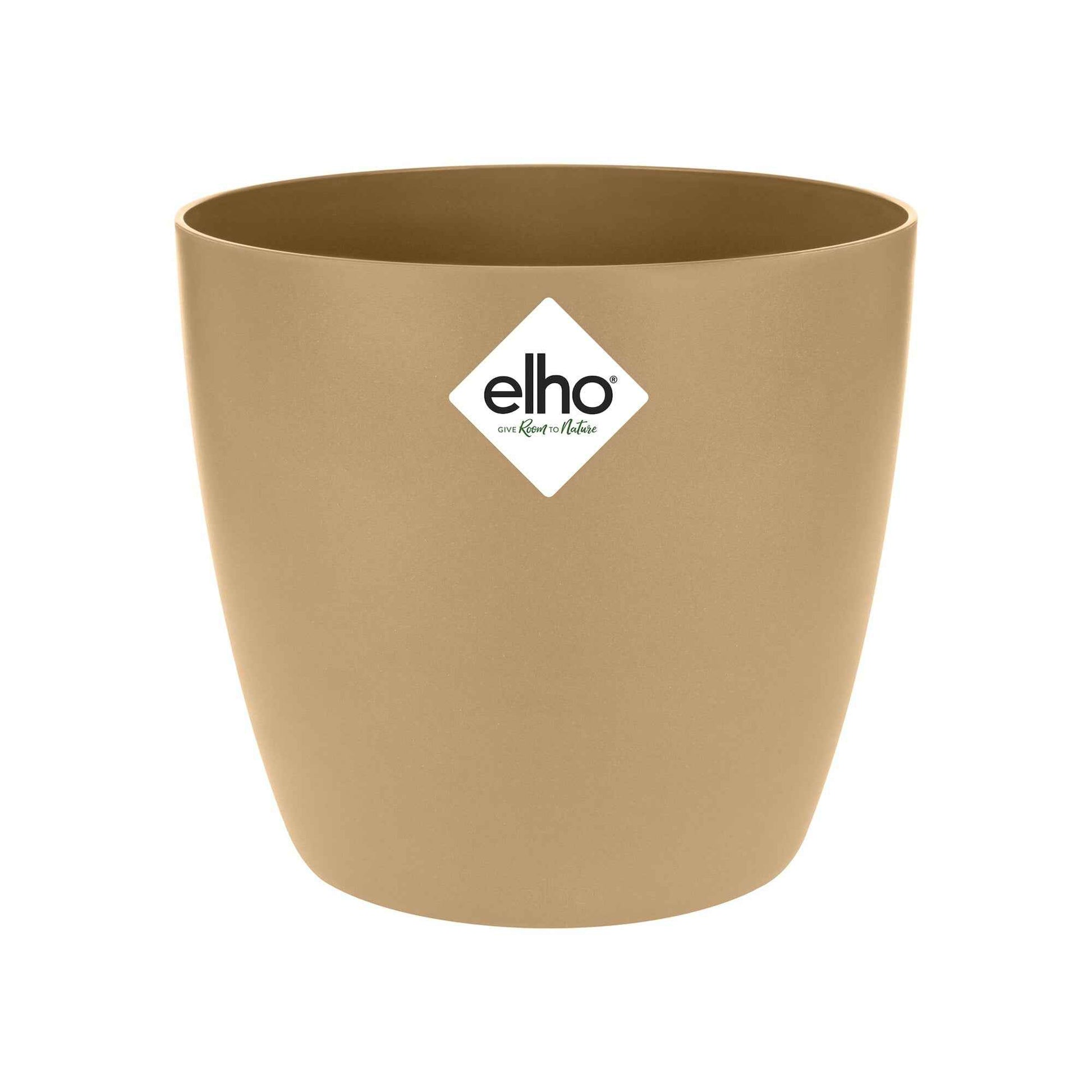 Elho Blumentopf Brussels rund cookid braun -  - Bakker