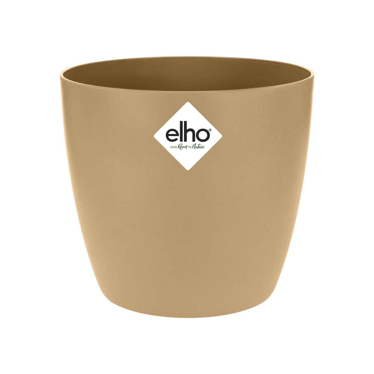Elho Blumentopf Brussels rund cookid braun -  - Bakker
