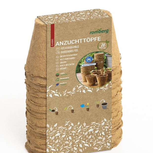 Anzuchttöpfe (biologisch abbaubar) -  - Bakker